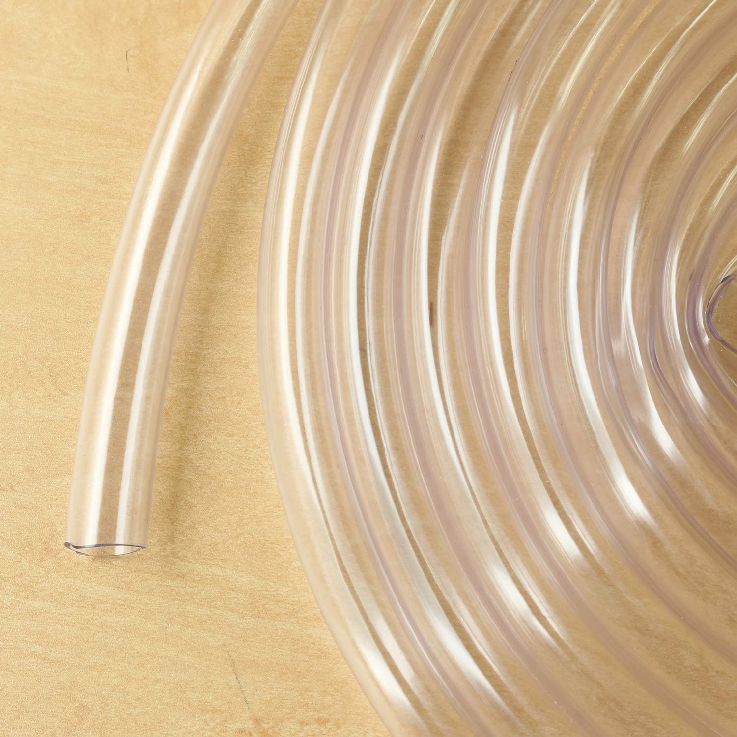 日本紐釦貿易 透明持ち手用チューブ φ14mm×約5m巻 SGM-CYUBU (ご注文単位1本)【直送品】