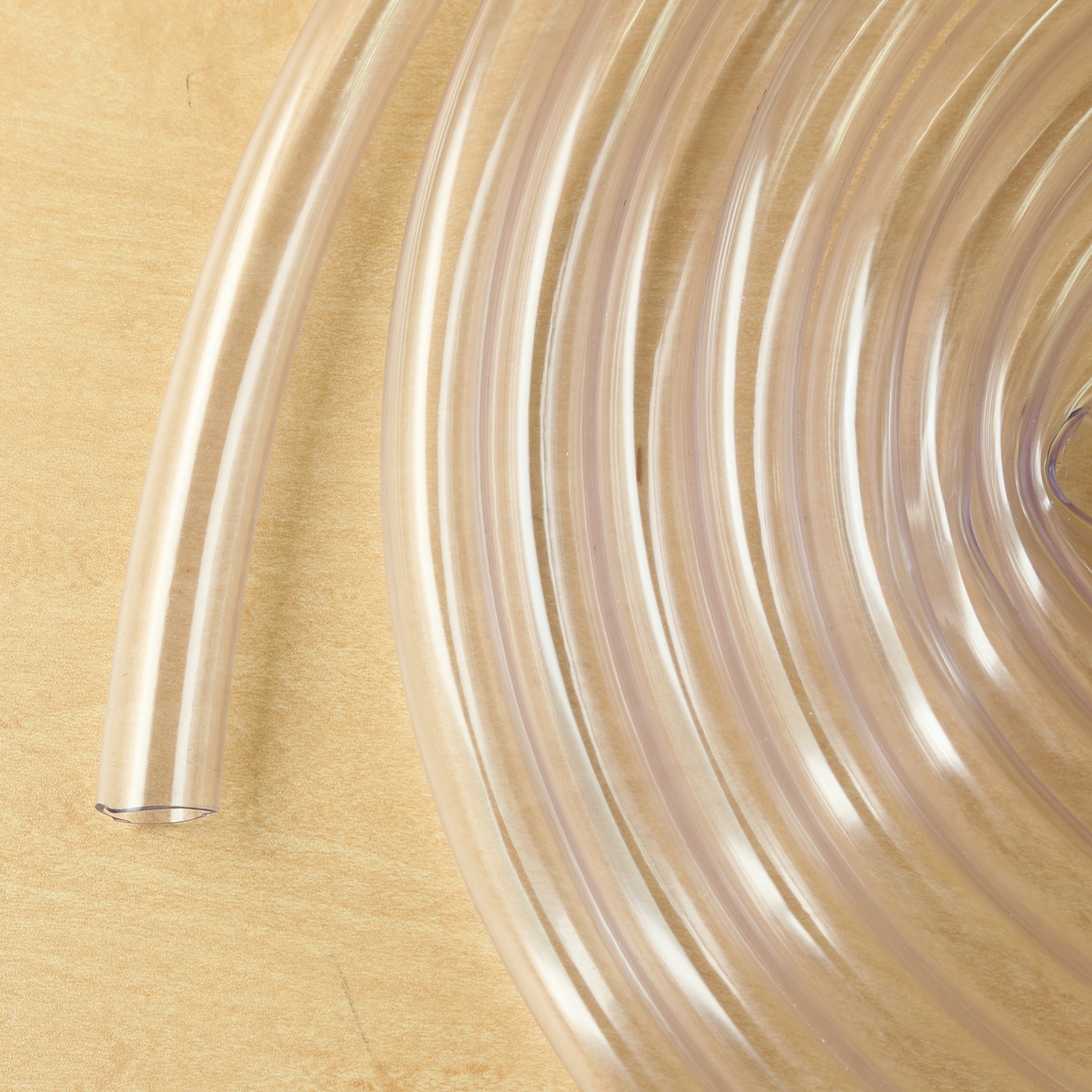 日本紐釦貿易 透明持ち手用チューブ φ14mm×約5m巻 SGM-CYUBU (ご注文単位1本)【直送品】