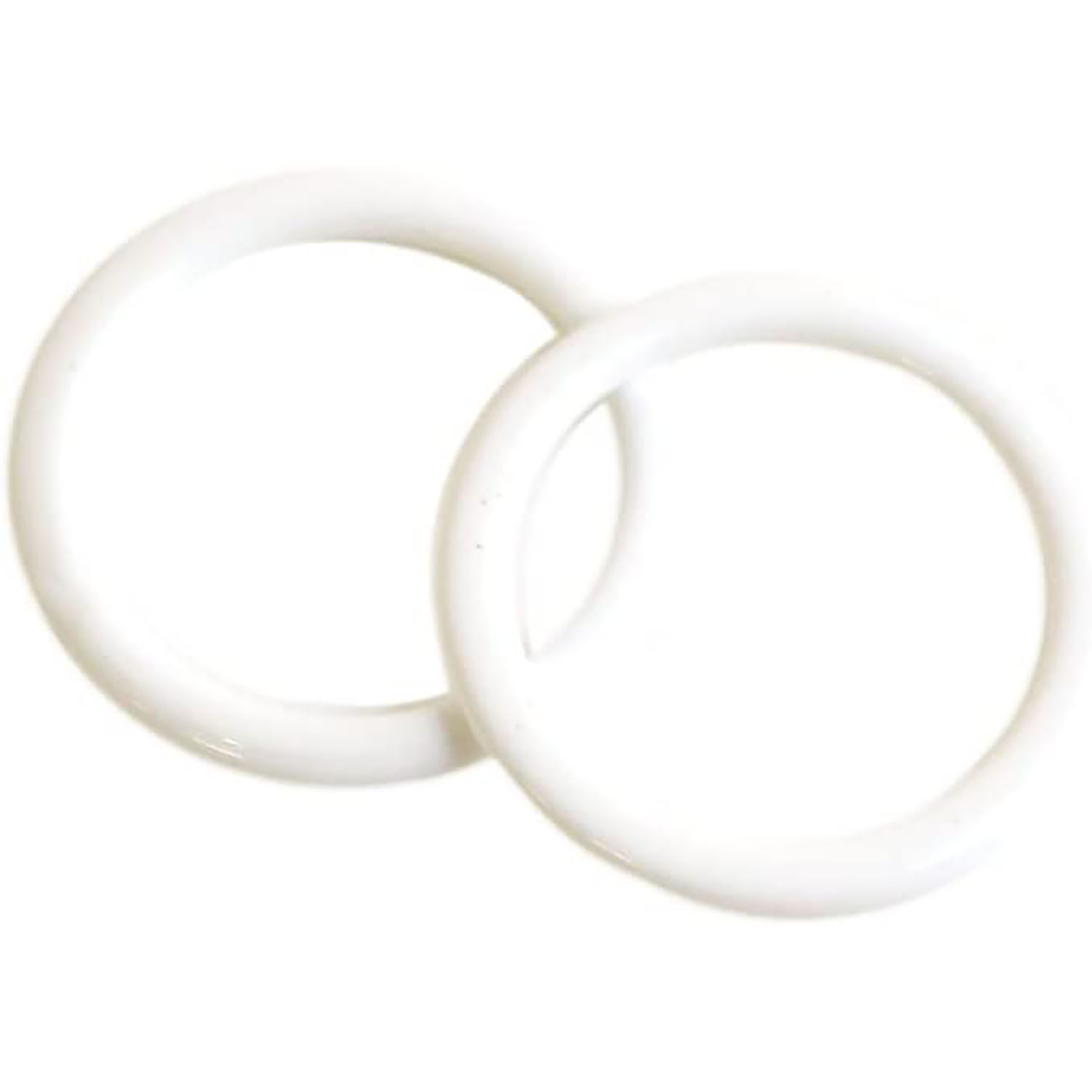 日本紐釦貿易 リングカン 白 8mm 10個 SGM-F8-41 （ご注文単位1束）【直送品】