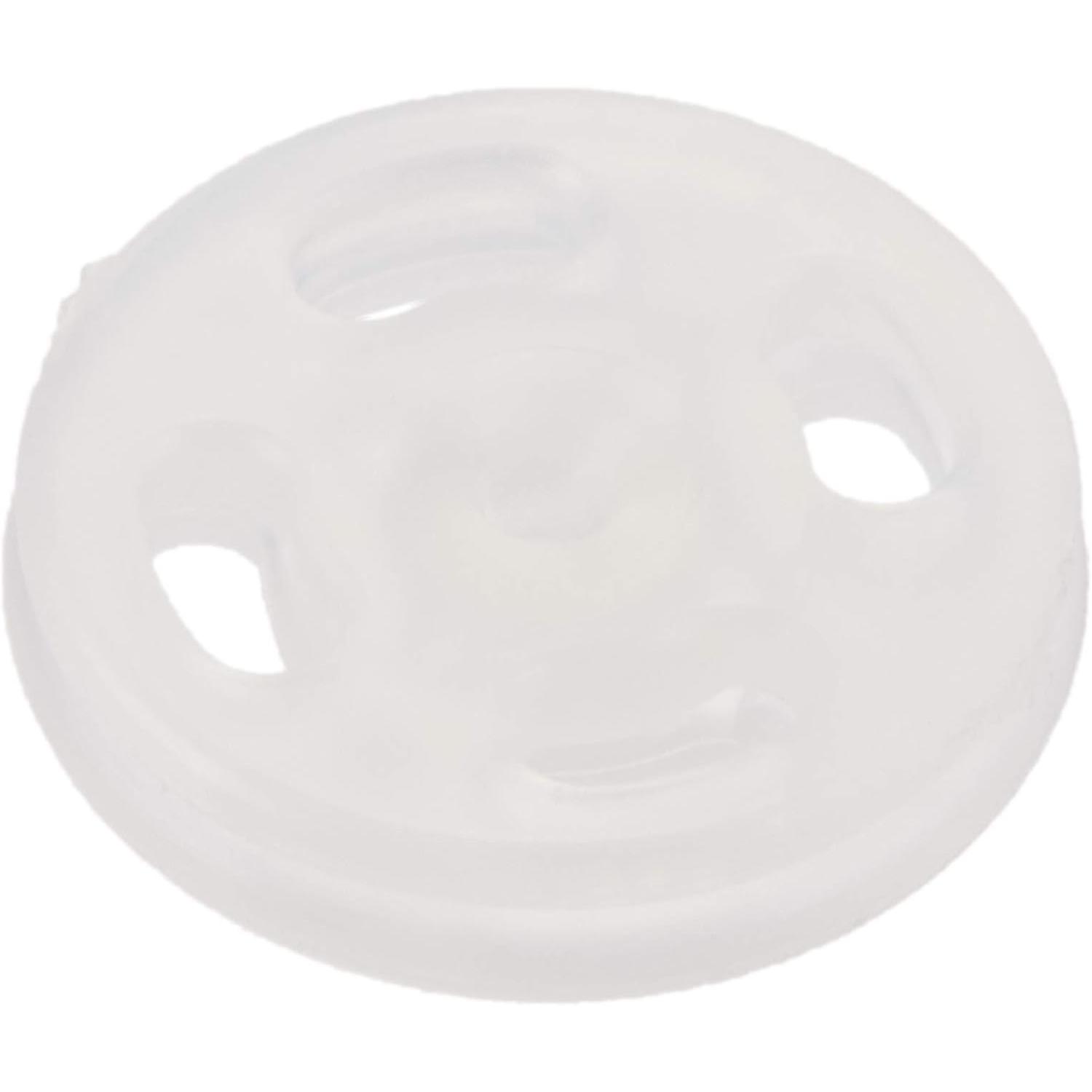 日本紐釦貿易 ナイロンスナップボタン 24組入 φ10mm 白 D40233-10W (ご注文単位1束)【直送品】