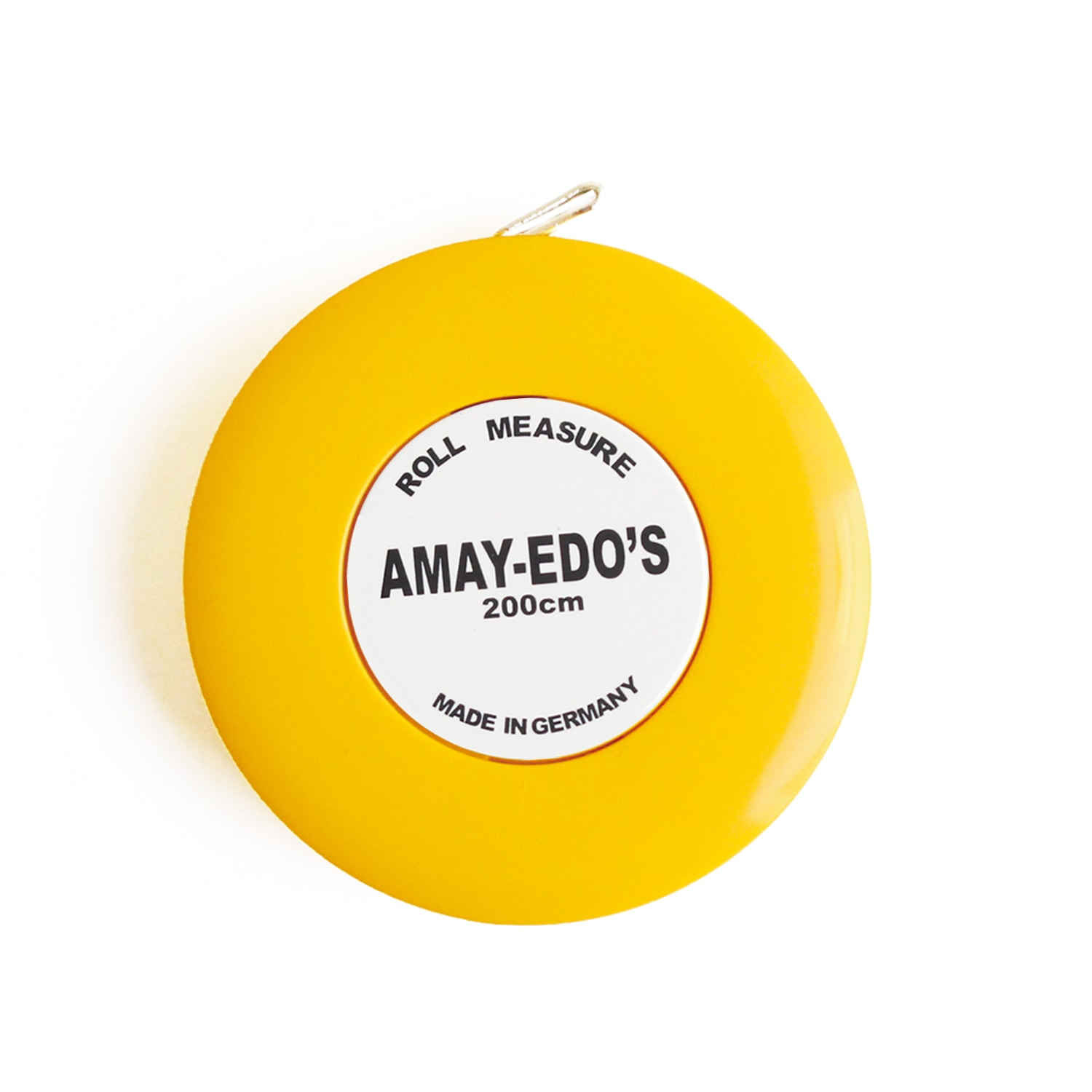 日本紐釦貿易 ヘキストマス ロールメジャー 長さ200cm 黄 1個 SDY2712 (ご注文単位1巻)【直送品】