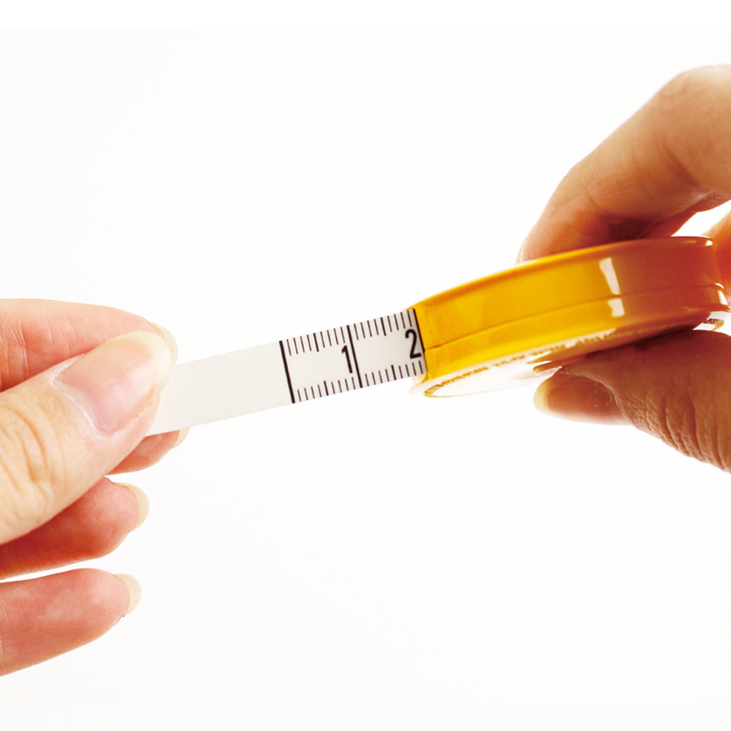 日本紐釦貿易 ヘキストマス ロールメジャー 長さ150cm 白 1個 SDY2760 (ご注文単位1巻)【直送品】