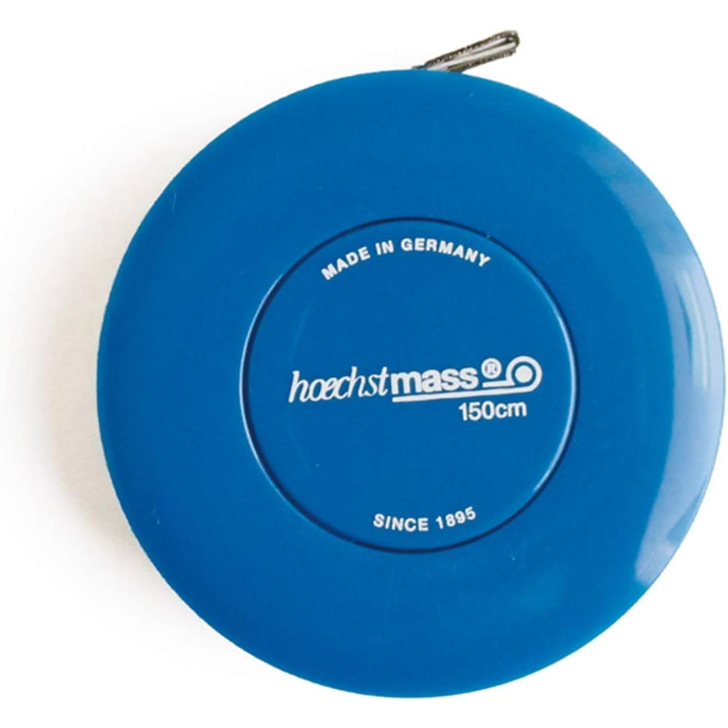 日本紐釦貿易 ヘキストマス ロールメジャー 長さ150cm 青 1個 SDY2763 （ご注文単位1巻）【直送品】