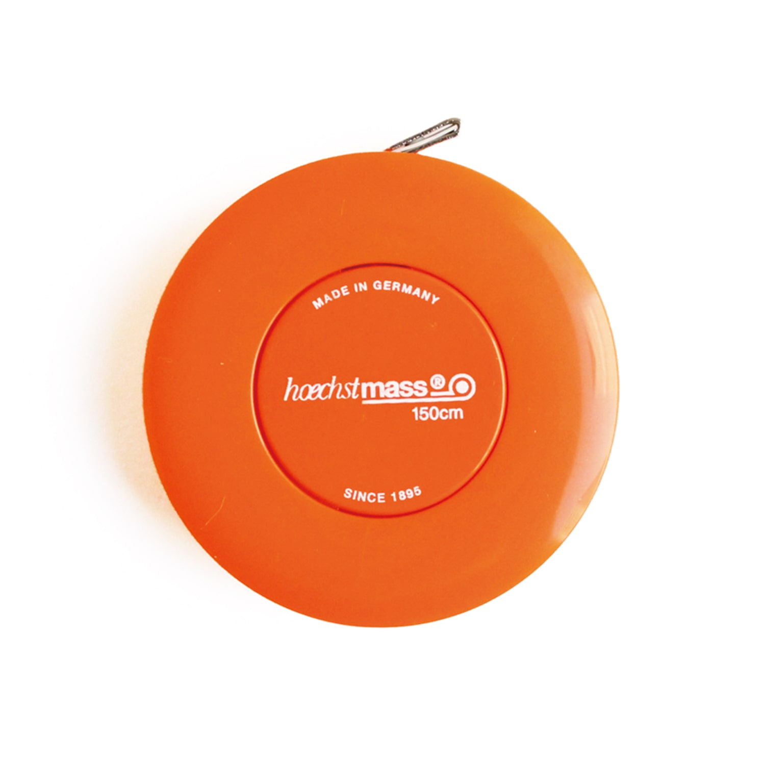 日本紐釦貿易 ヘキストマス ロールメジャー 長さ150cm オレンジ 1個 SDY2766 (ご注文単位1巻)【直送品】