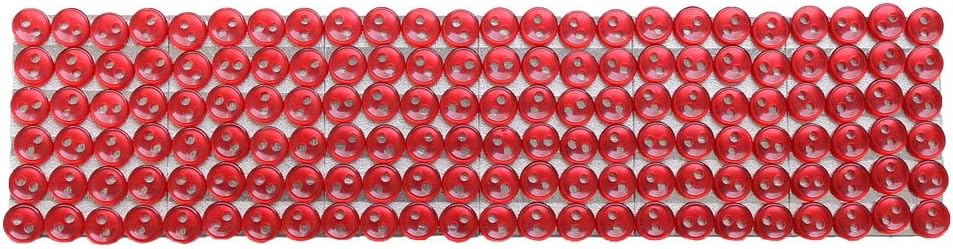 日本紐釦貿易 裏ボタン φ8mm 赤 CG8-15 （ご注文単位1枚）【直送品】