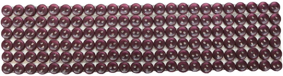 日本紐釦貿易 裏ボタン φ8mm エンジ CG8-25 （ご注文単位1枚）【直送品】