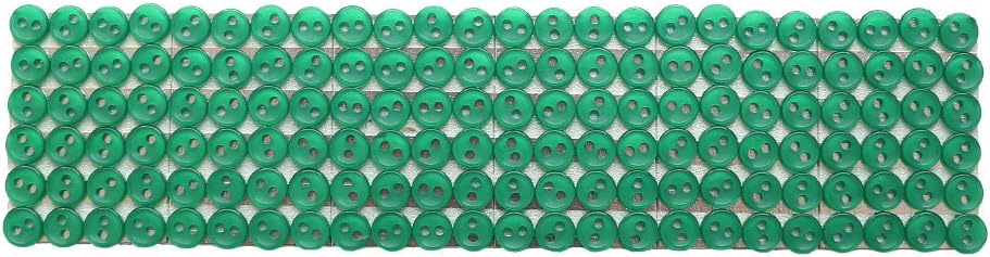 日本紐釦貿易 裏ボタン φ8mm グリーン CG8-65 （ご注文単位1枚）【直送品】