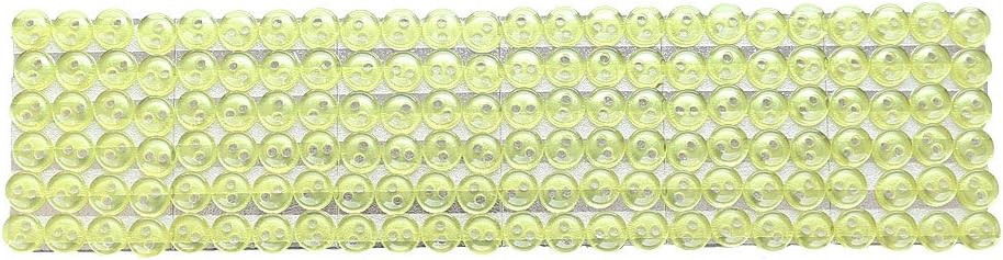 日本紐釦貿易 裏ボタン φ8mm 黄 CG8-62 （ご注文単位1枚）【直送品】