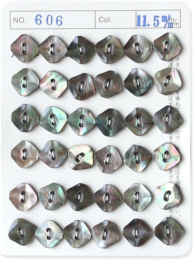 日本紐釦貿易 シェルボタン φ11.5mm IGA606-11 （ご注文単位1枚）【直送品】