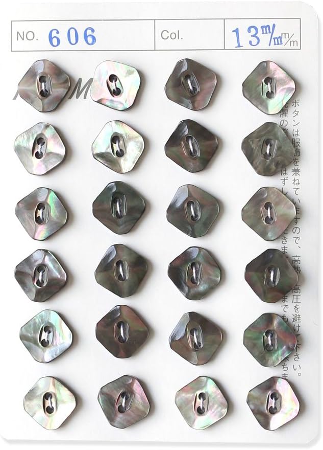 日本紐釦貿易 シェルボタン φ13mm IGA606-13 （ご注文単位1枚）【直送品】