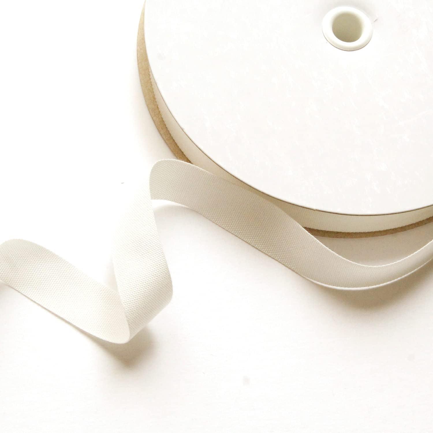 日本紐釦貿易 15mm巾×30m巻 オフホワイト IC1254-15MM-0 （ご注文単位1巻）【直送品】