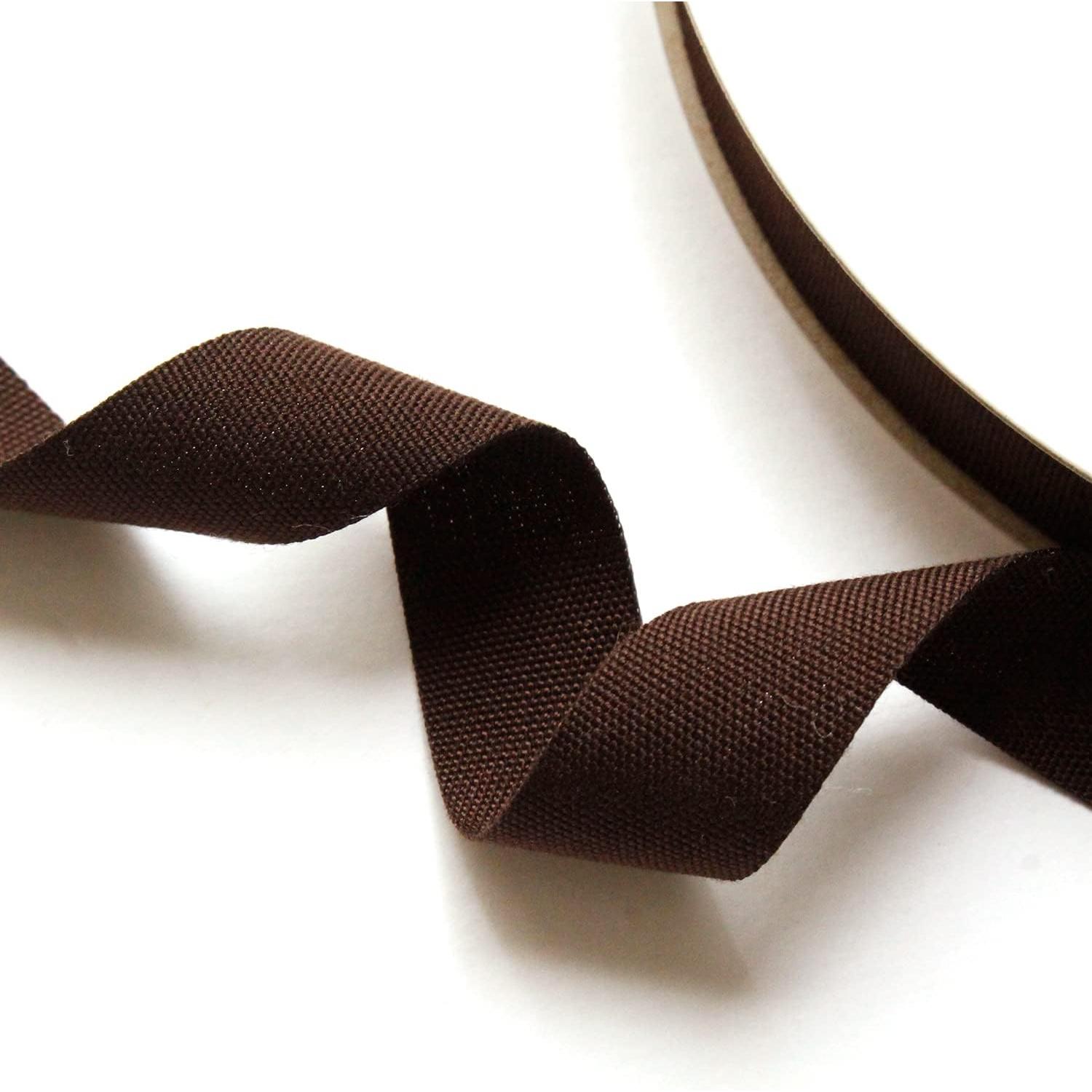 日本紐釦貿易 薄手平織テープ 15mm巾×30m巻 こげ茶 IC1254-15MM-29 (ご注文単位1巻)【直送品】