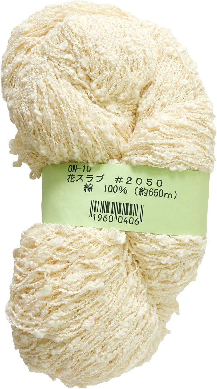 日本紐釦貿易 生川商店 織り糸・編み糸 花スラブ 径1mm×650m巻 ON10 （ご注文単位1巻）【直送品】