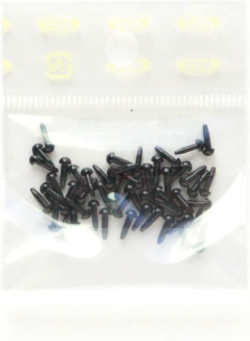 日本紐釦貿易 差し込み丸型さし目 3mm 50個入 CE403 （ご注文単位1束）【直送品】