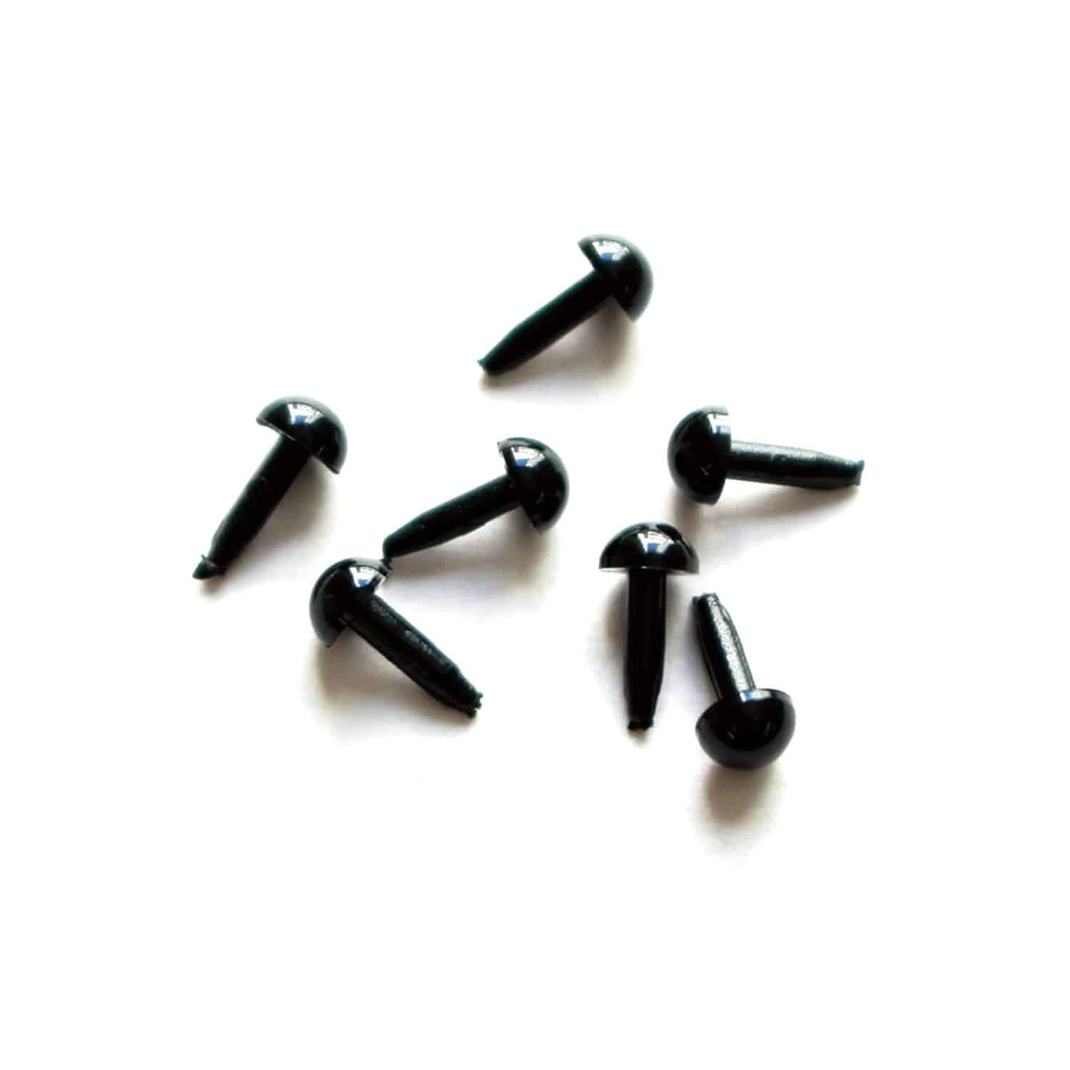 日本紐釦貿易 差し込み丸型さし目 3mm 50個入 CE403 (ご注文単位1束)【直送品】