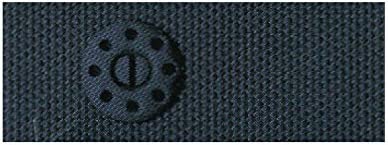 日本紐釦貿易 テーピースナッパー 10m巻 黒 F12-702-10 （ご注文単位1束）【直送品】