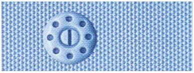 日本紐釦貿易 テーピースナッパー 10m巻 ブルー F12-705-10 （ご注文単位1束）【直送品】