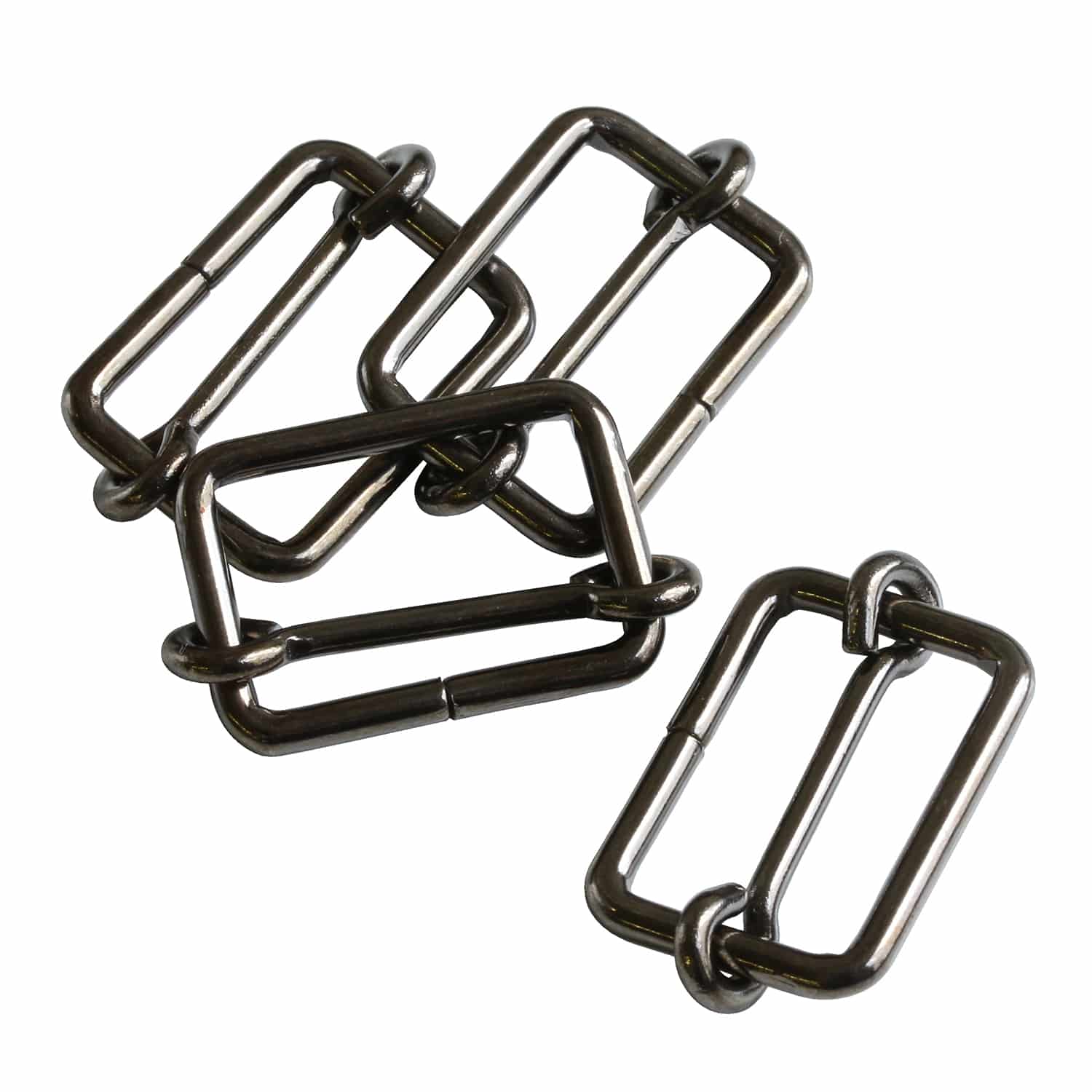 日本紐釦貿易 移動カン（リュックカン） 幅21mm 30個入 ブラックニッケル S24-11 （ご注文単位1束）【直送品】