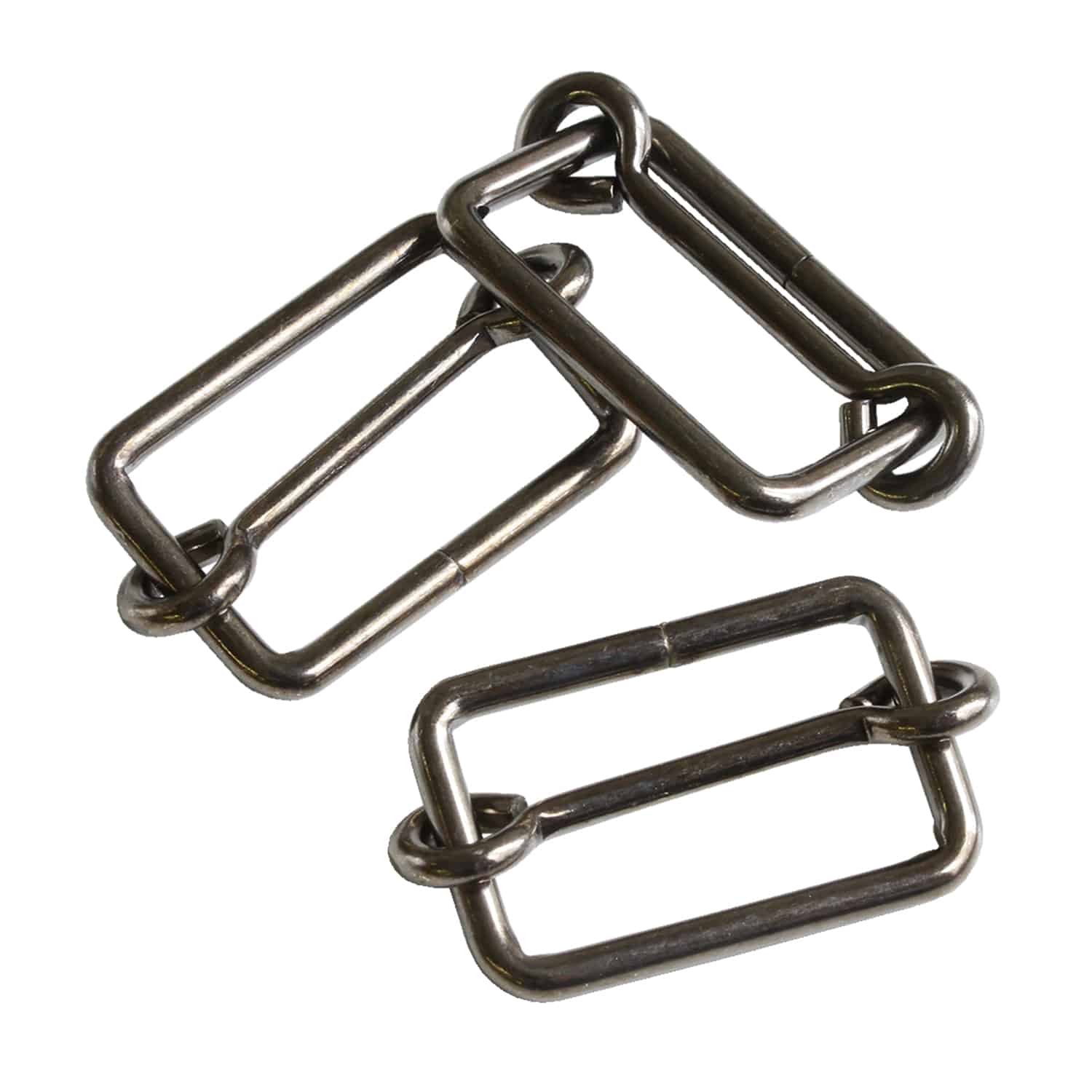 日本紐釦貿易 移動カン（リュックカン） 幅24mm 30個入 ブラックニッケル S24-15 （ご注文単位1束）【直送品】