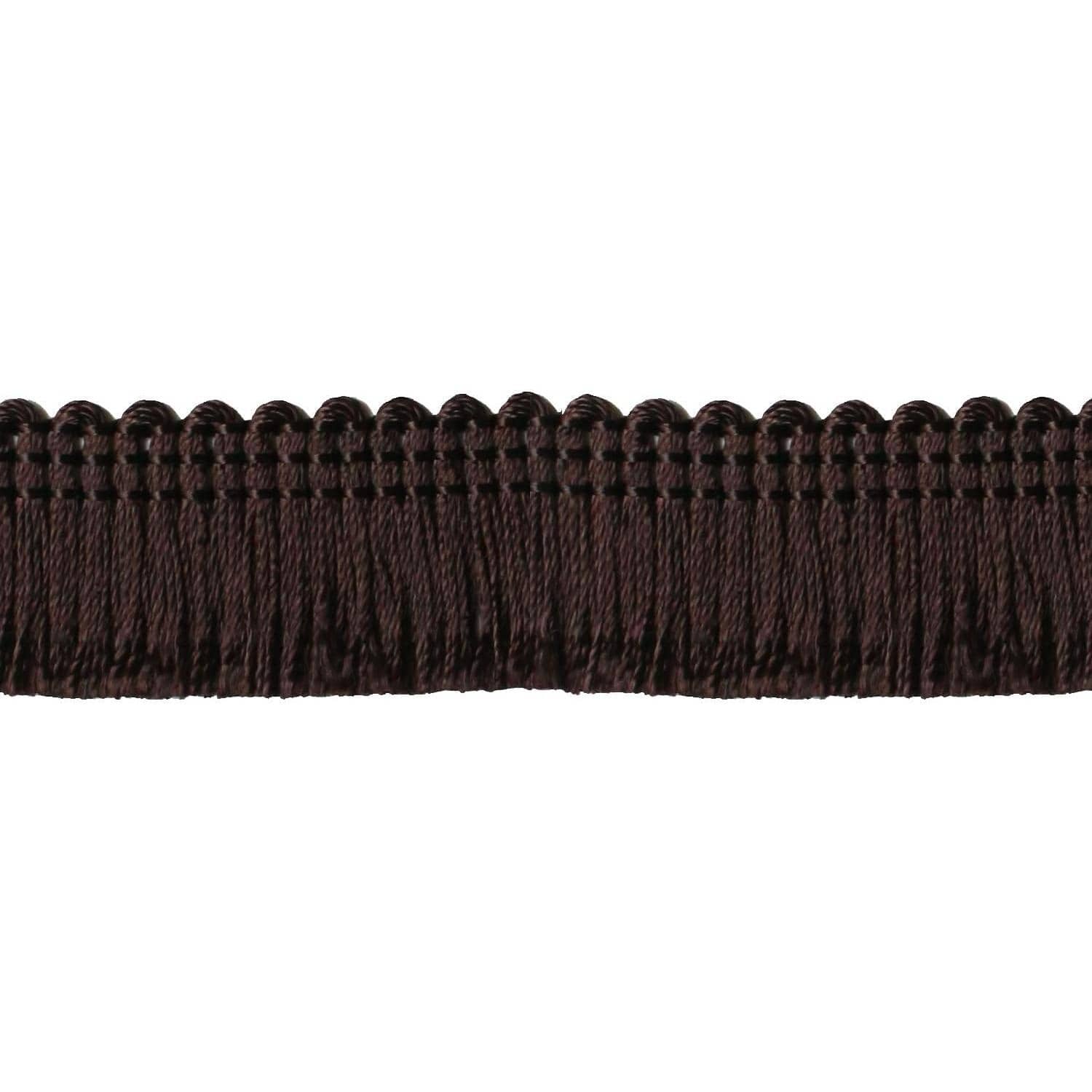 日本紐釦貿易 フリンジブレード 茶 巾20mm 3m巻 DAI117-1349-045 （ご注文単位1巻）【直送品】