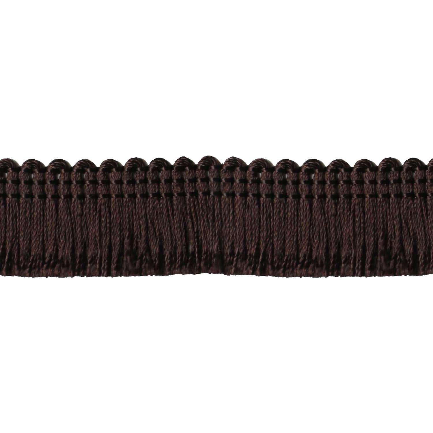 日本紐釦貿易 フリンジブレード 茶 巾20mm 3m巻 DAI117-1349-045 (ご注文単位1巻)【直送品】