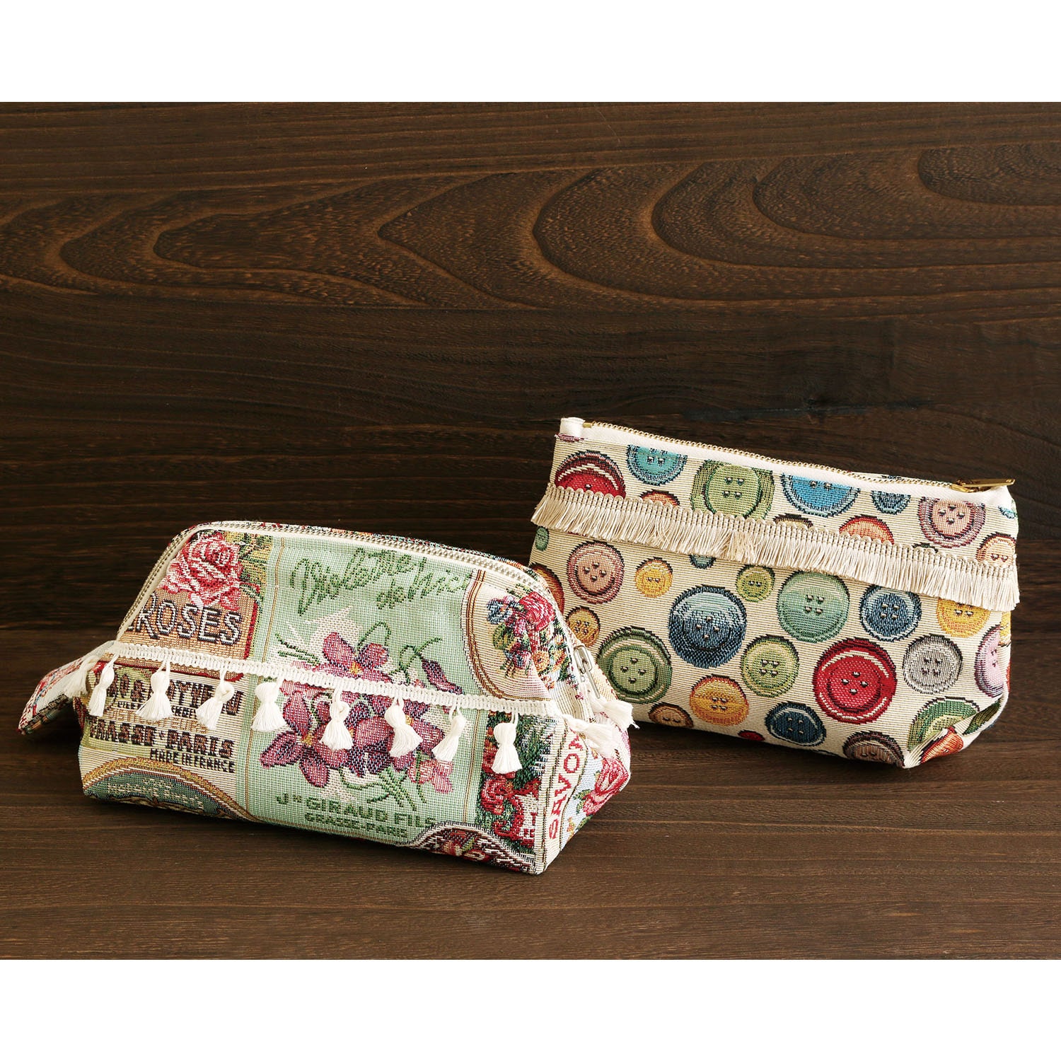 日本紐釦貿易 フリンジブレード 茶 巾20mm 3m巻 DAI117-1349-045 (ご注文単位1巻)【直送品】