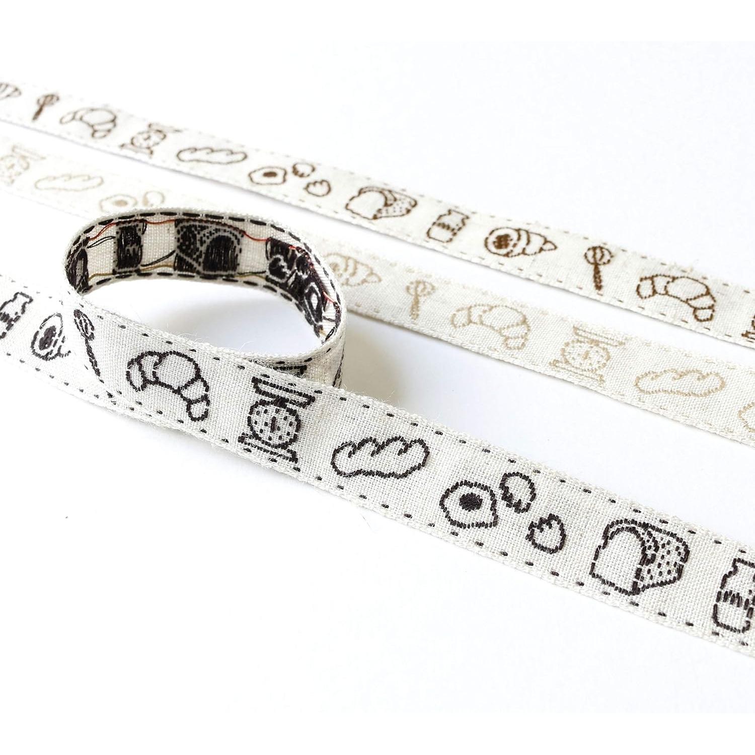 日本紐釦貿易 チロルテープ パン 5m巻 巾約17mm DAI144-40-45-5M （ご注文単位1巻）【直送品】