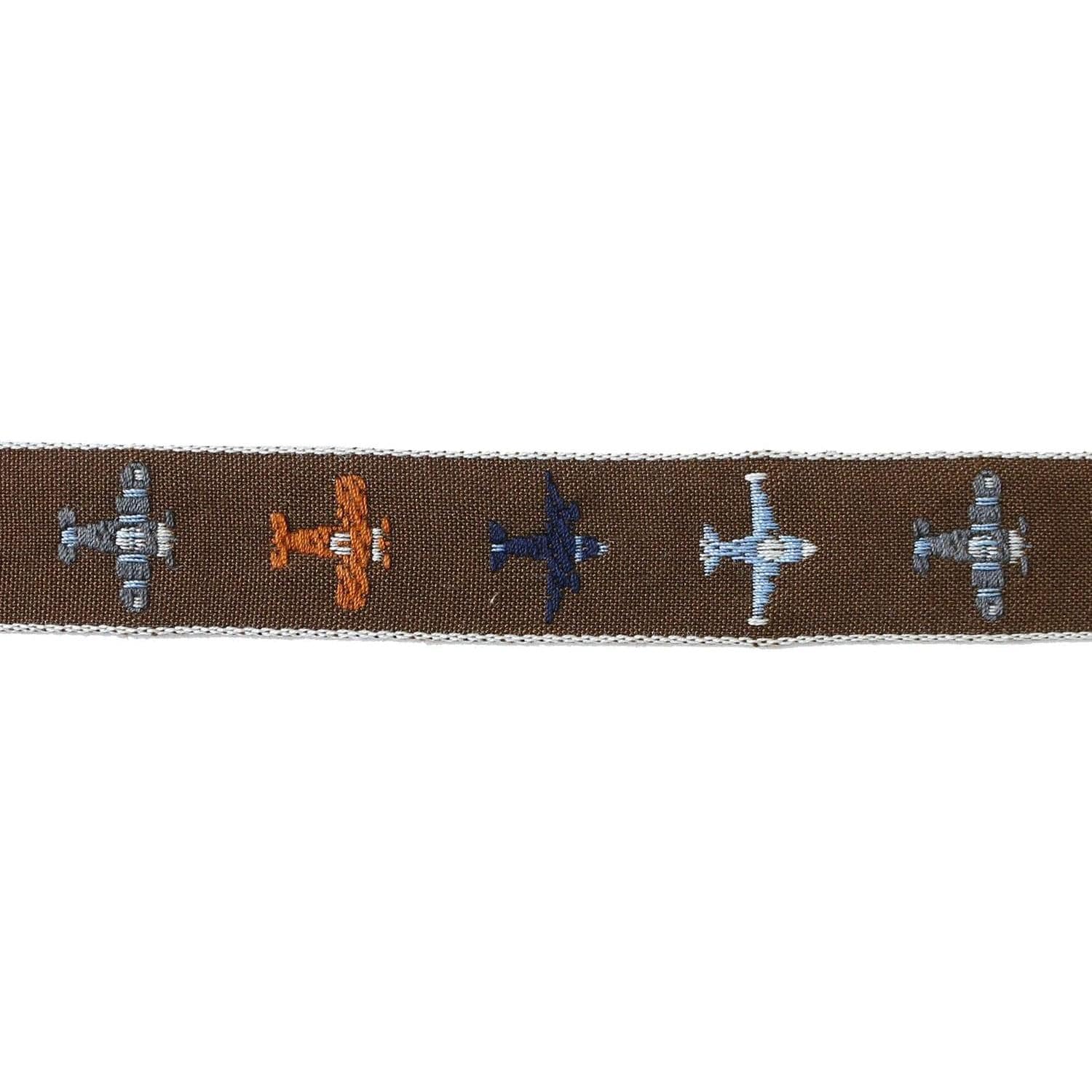 日本紐釦貿易 チロルテープ 飛行機 5m巻 巾約20mm DAI144-43-45-5M （ご注文単位1巻）【直送品】