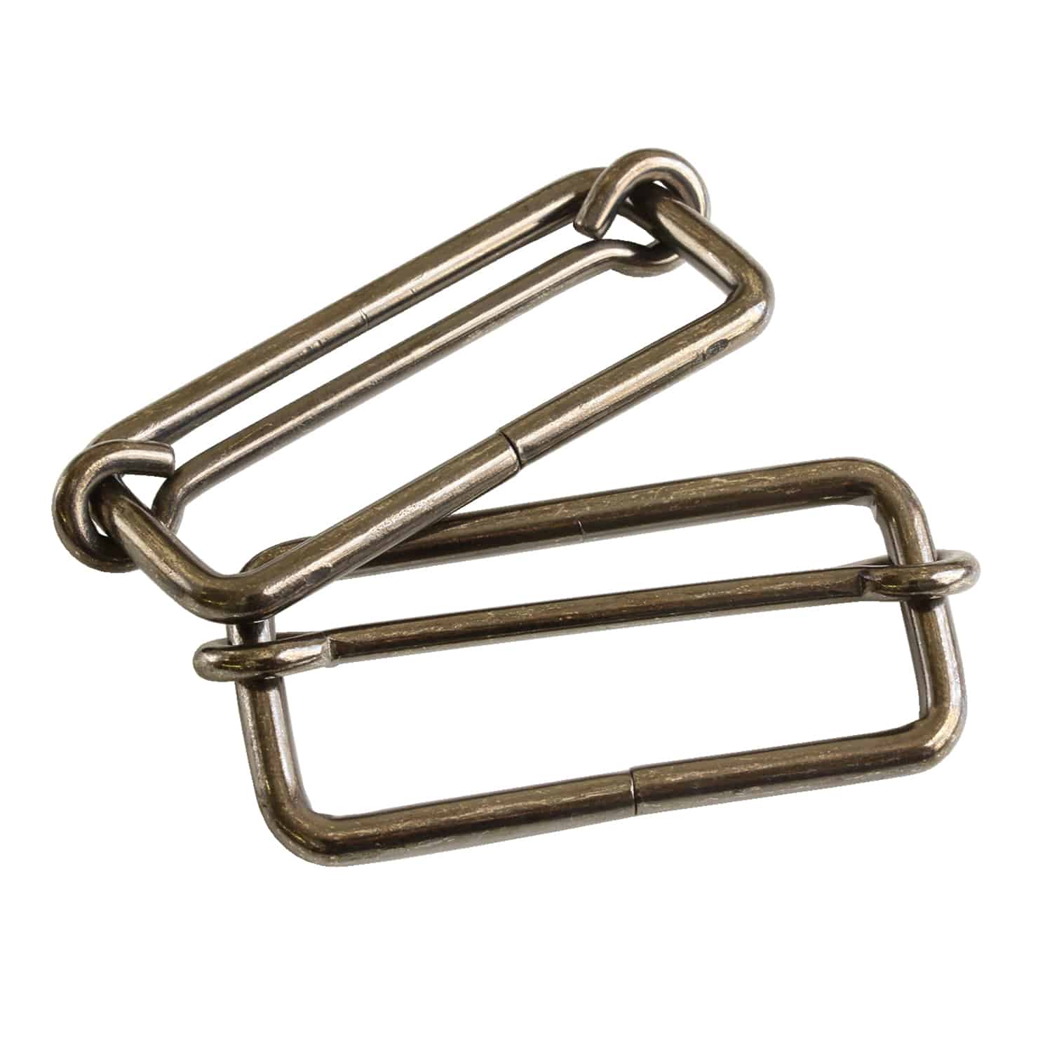 日本紐釦貿易 移動カン（リュックカン） 幅50mm 10個入 ブラックニッケル S24-31 （ご注文単位1束）【直送品】