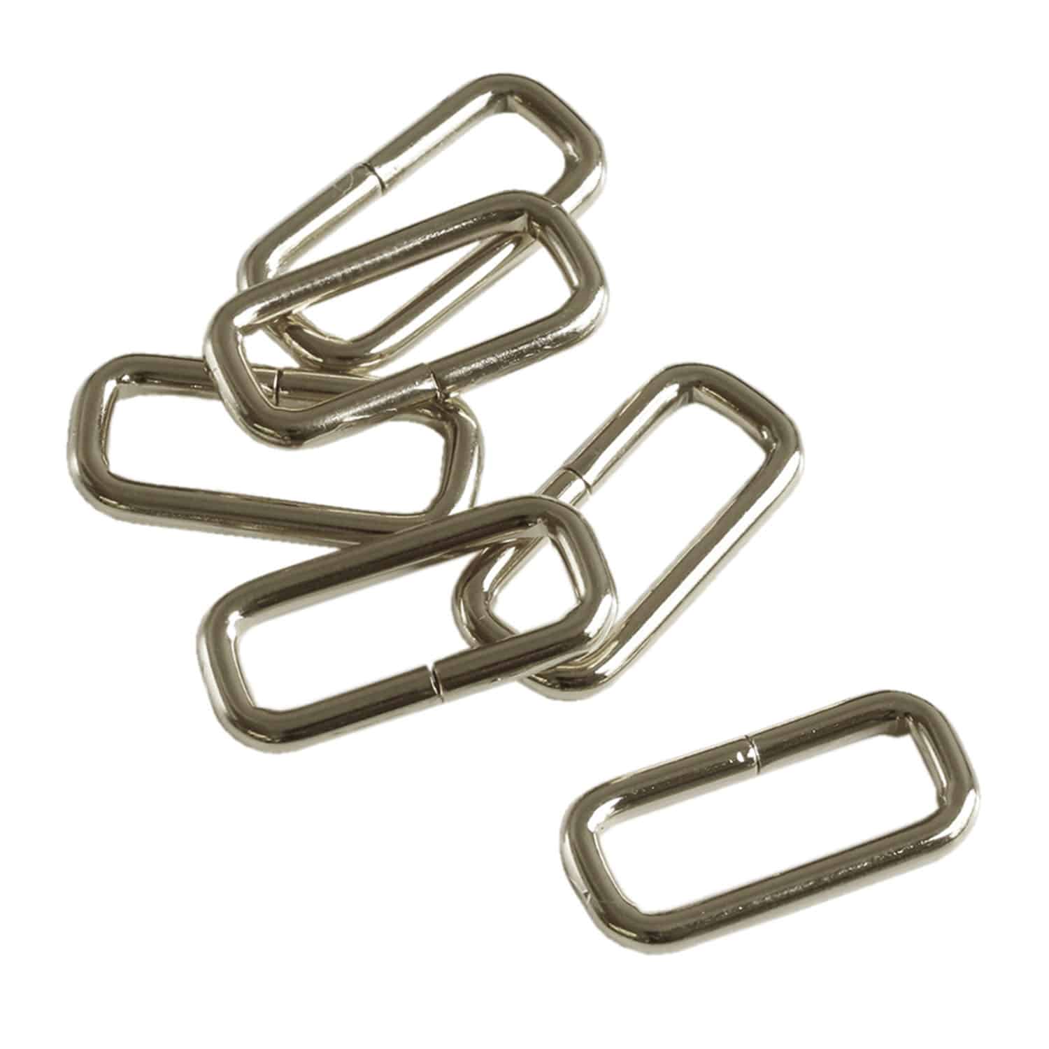 日本紐釦貿易 角カン 幅15mm 30個入 ニッケル S23-1 (ご注文単位1束)【直送品】