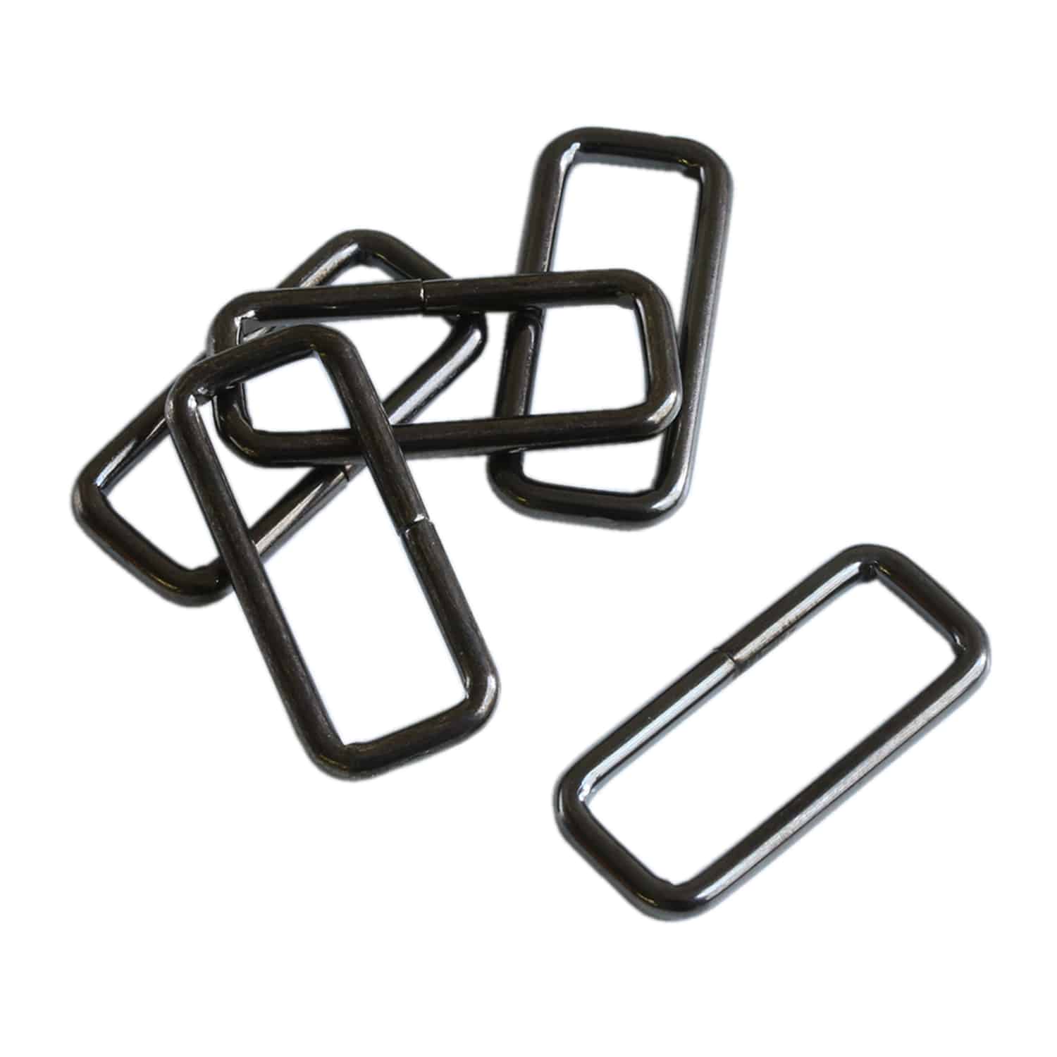 日本紐釦貿易 角カン 幅21mm 30個入 ブラックニッケル S23-11 (ご注文単位1束)【直送品】