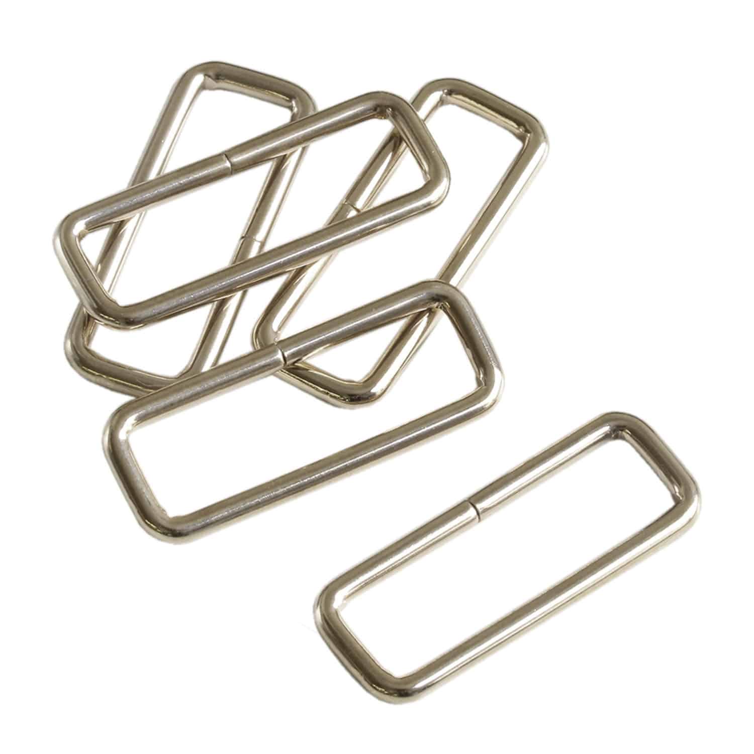 日本紐釦貿易 角カン 幅25mm 30個入 ニッケル S23-13 (ご注文単位1束)【直送品】