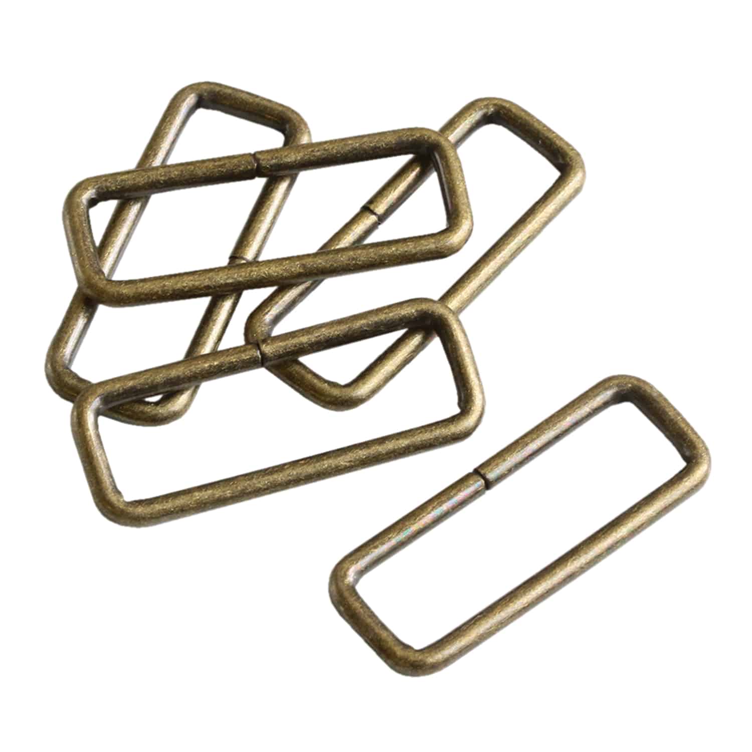 日本紐釦貿易 角カン 幅25mm 30個入 アンティークゴールド S23-16 (ご注文単位1束)【直送品】