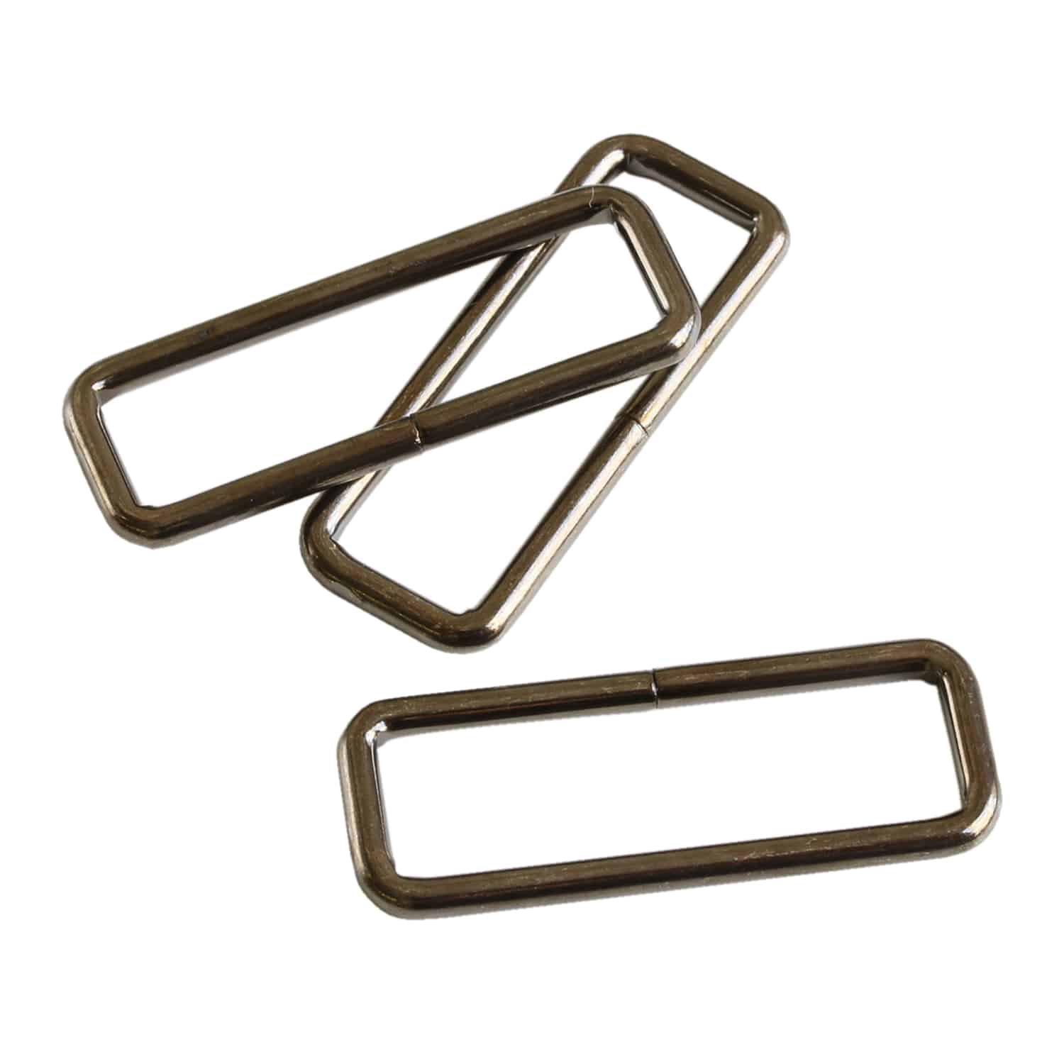 日本紐釦貿易 角カン 幅35mm 30個入 ブラックニッケル S23-23 (ご注文単位1束)【直送品】