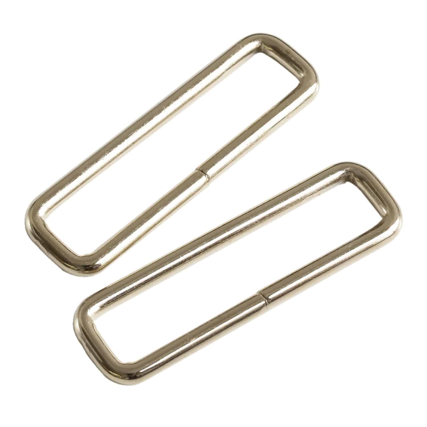 日本紐釦貿易 角カン 幅50mm 10個入 ニッケル S23-29 (ご注文単位1束)【直送品】