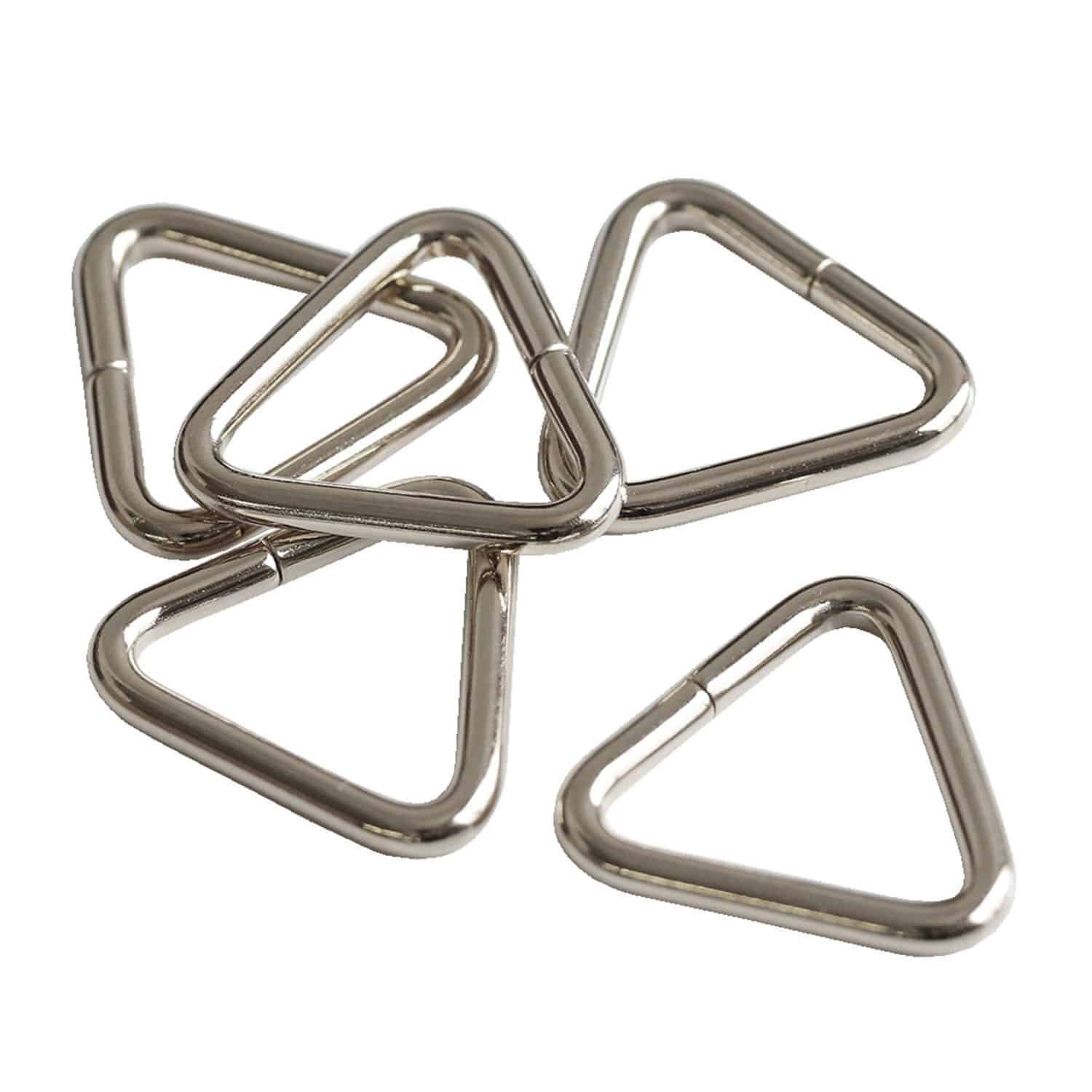 日本紐釦貿易 三角カン 21mm 30個入 ニッケル S25-1 (ご注文単位1束)【直送品】