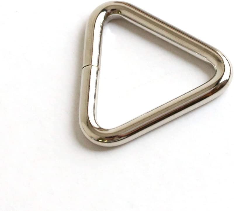 日本紐釦貿易 三角カン 21mm 30個入 ニッケル S25-1 (ご注文単位1束)【直送品】