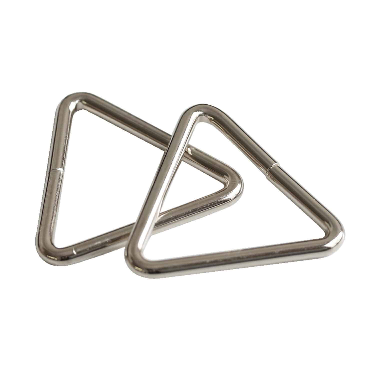 日本紐釦貿易 三角カン 21mm 30個入 ニッケル S25-7 (ご注文単位1束)【直送品】