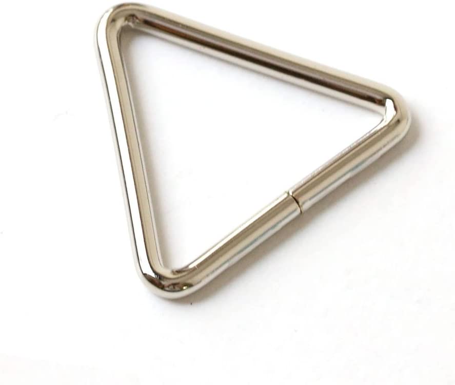 日本紐釦貿易 三角カン 21mm 30個入 ニッケル S25-7 （ご注文単位1束）【直送品】