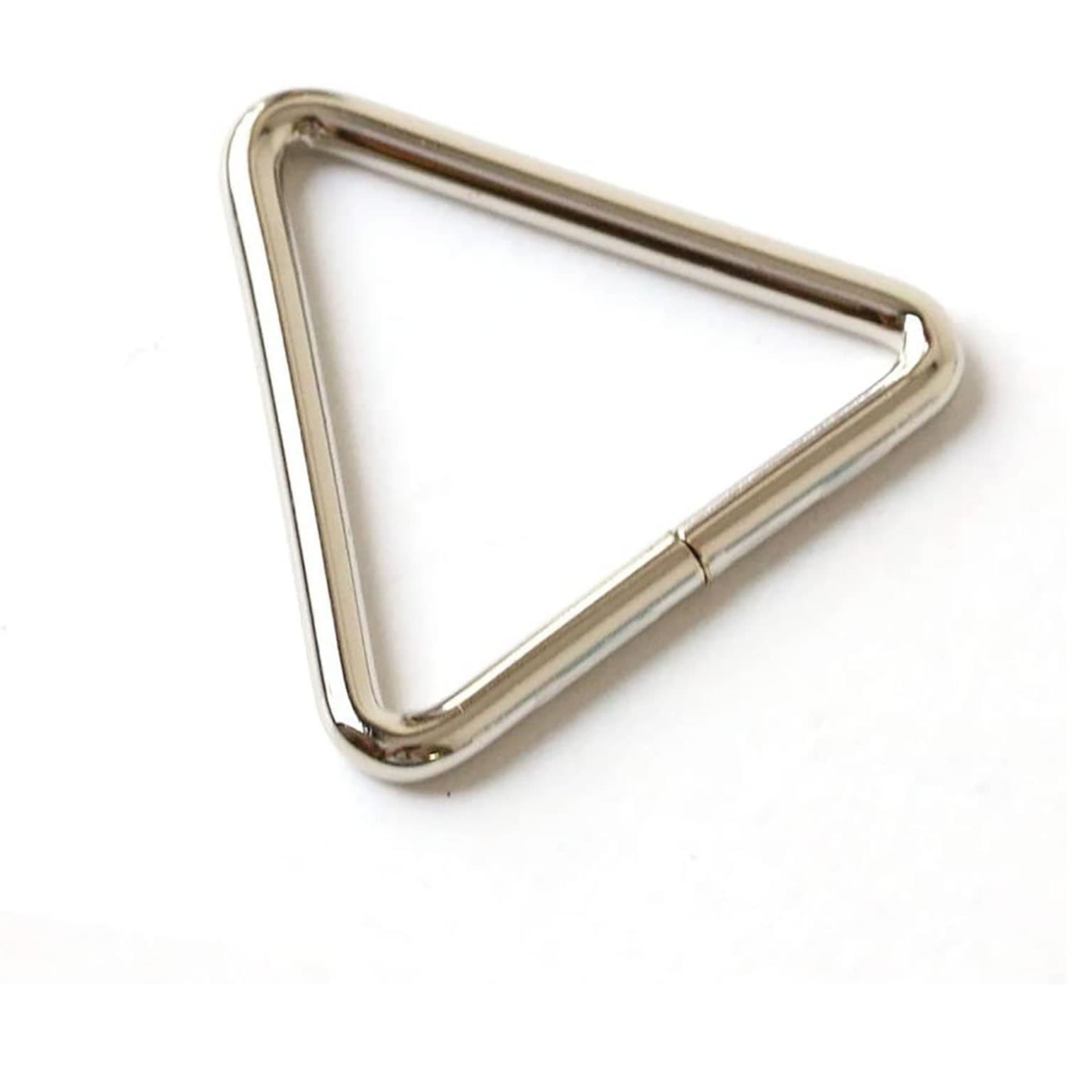 日本紐釦貿易 三角カン 21mm 30個入 ニッケル S25-7 （ご注文単位1束）【直送品】