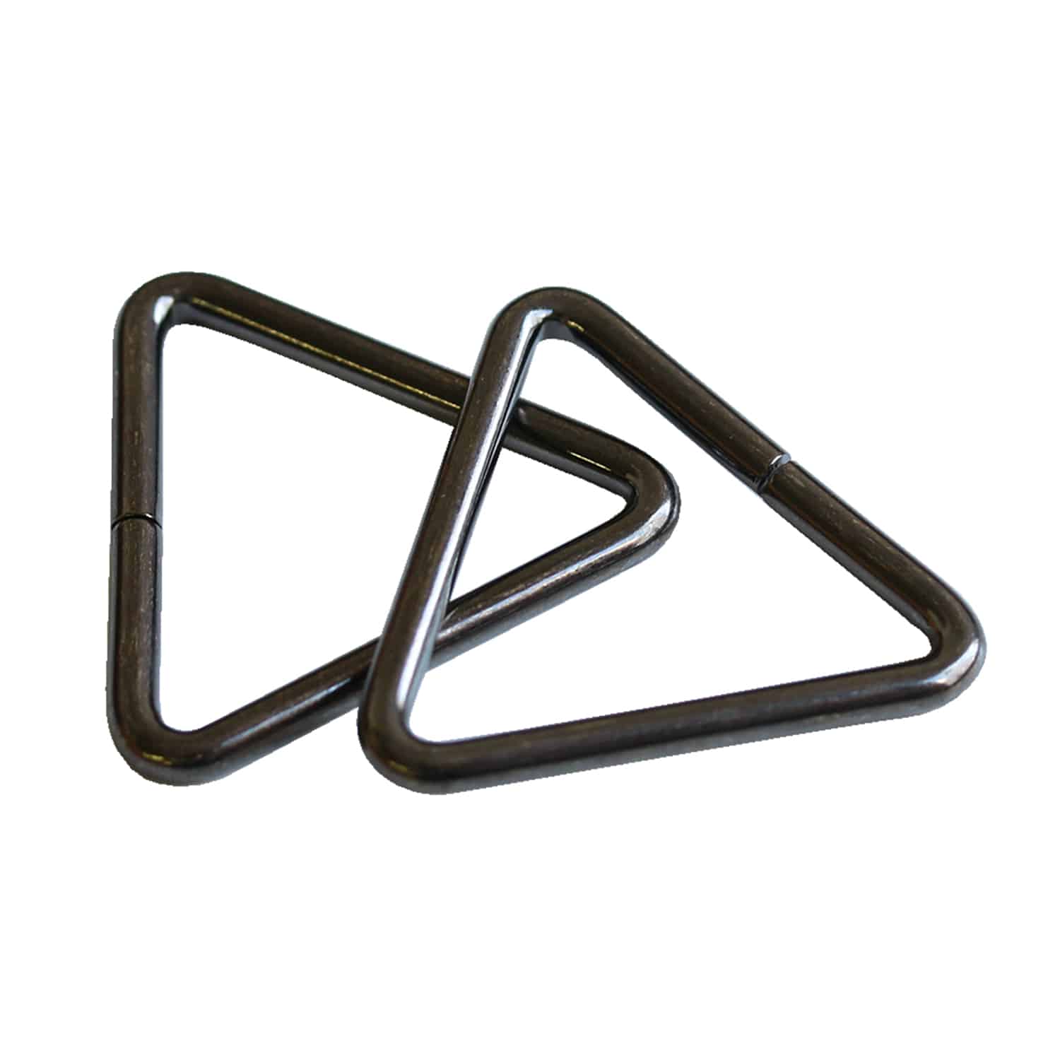 日本紐釦貿易 三角カン 21mm 30個入 ブラックニッケル S25-9 (ご注文単位1束)【直送品】