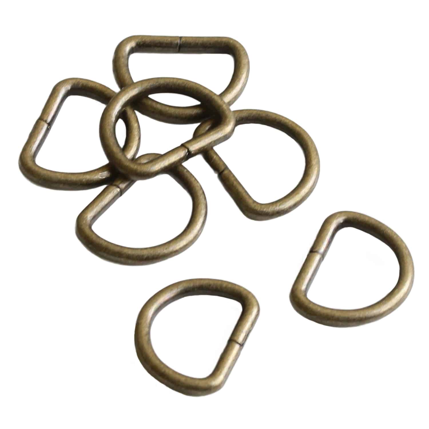 日本紐釦貿易 Dカン 幅10mm 30個入 アンティークゴールド S22-4 （ご注文単位1束）【直送品】