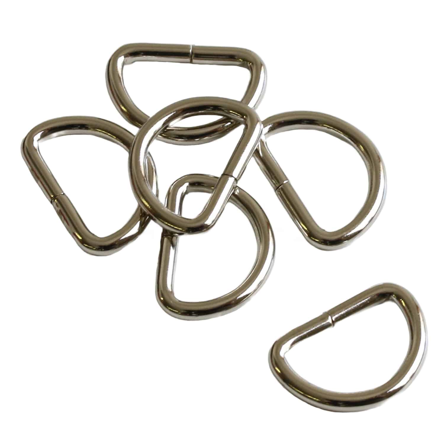 日本紐釦貿易 Dカン 幅12mm 30個入 ニッケル S22-5 （ご注文単位1束）【直送品】