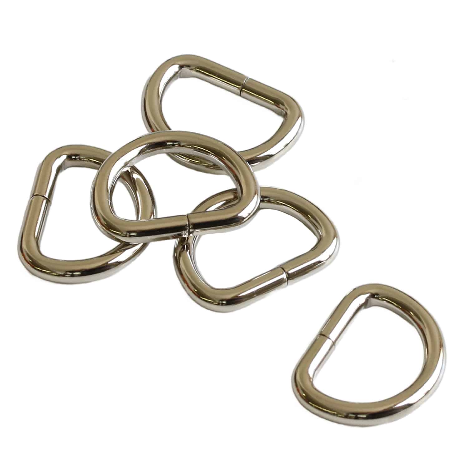 日本紐釦貿易 Dカン 幅15mm 30個入 ニッケル S22-9 （ご注文単位1束）【直送品】