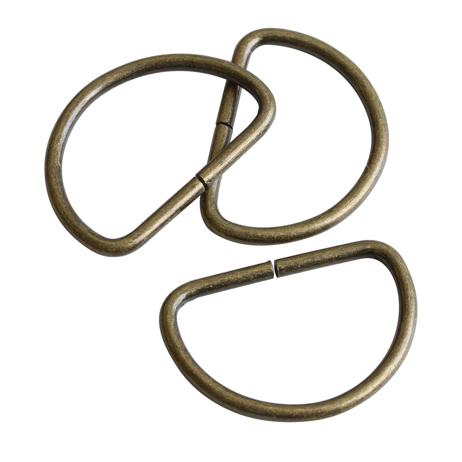 日本紐釦貿易 Dカン 幅35mm 30個入 アンティークゴールド S22-32 （ご注文単位1束）【直送品】