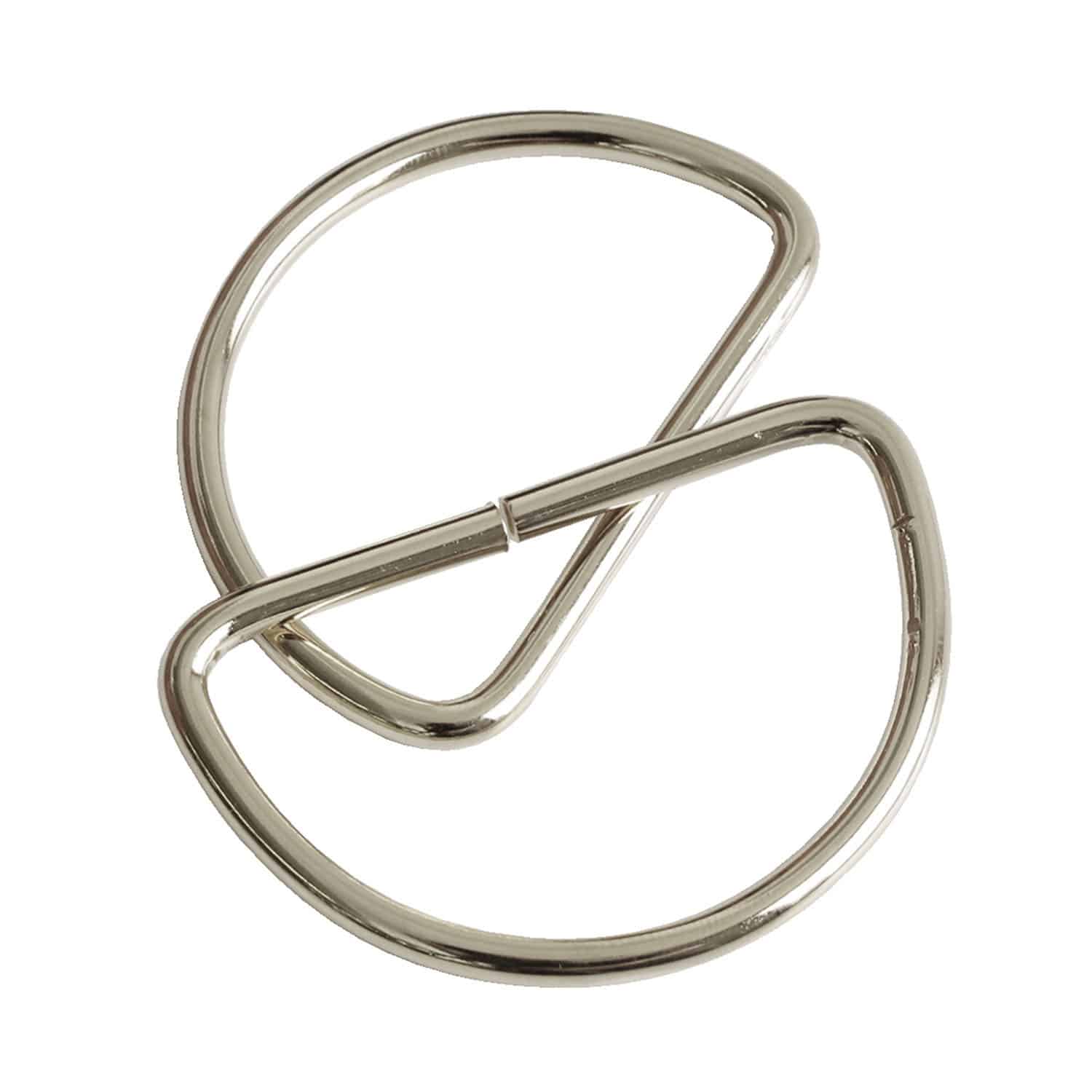 日本紐釦貿易 Dカン 幅40mm 30個入 ニッケル S22-33 (ご注文単位1束)【直送品】