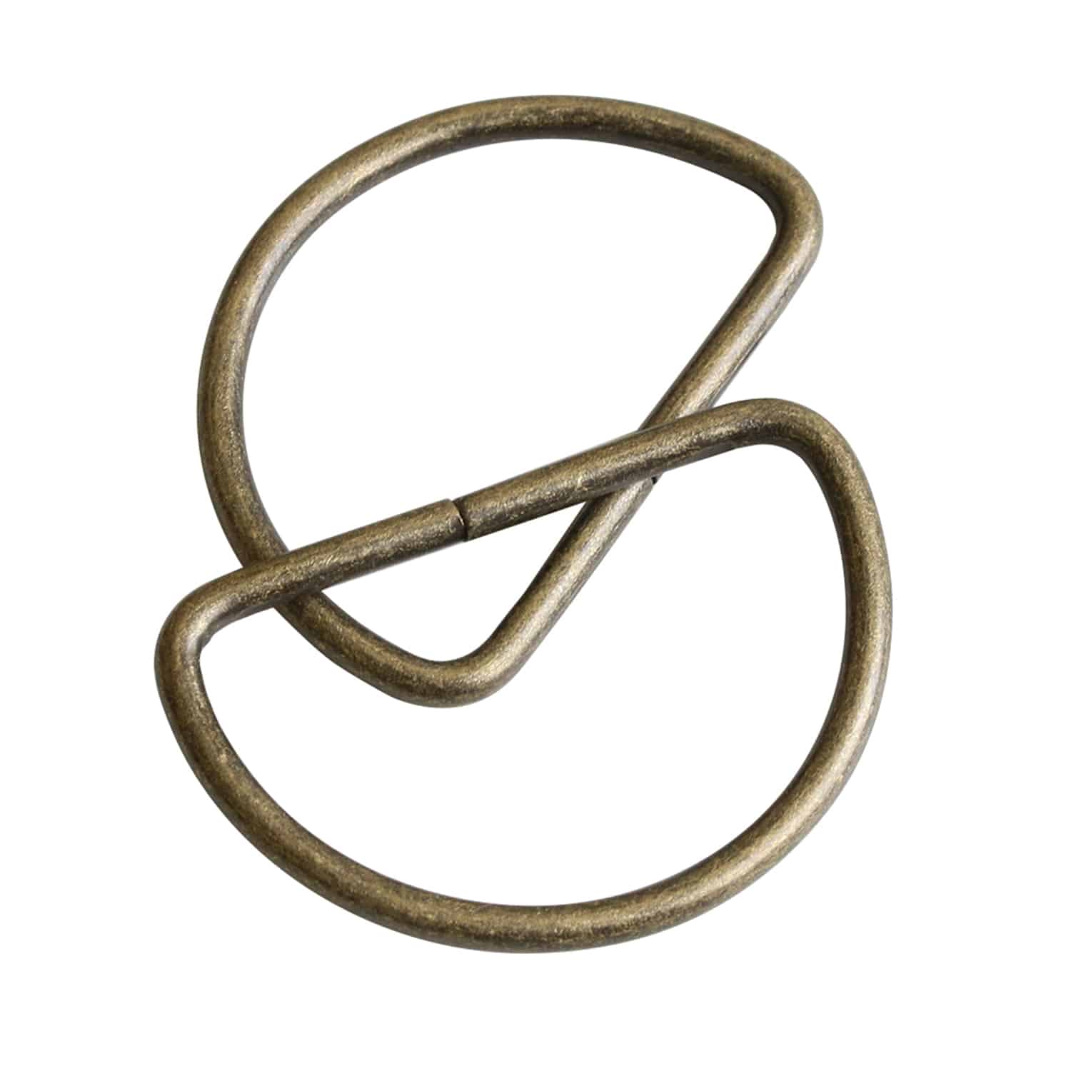 日本紐釦貿易 Dカン 幅40mm 30個入 アンティークゴールド S22-36 （ご注文単位1束）【直送品】