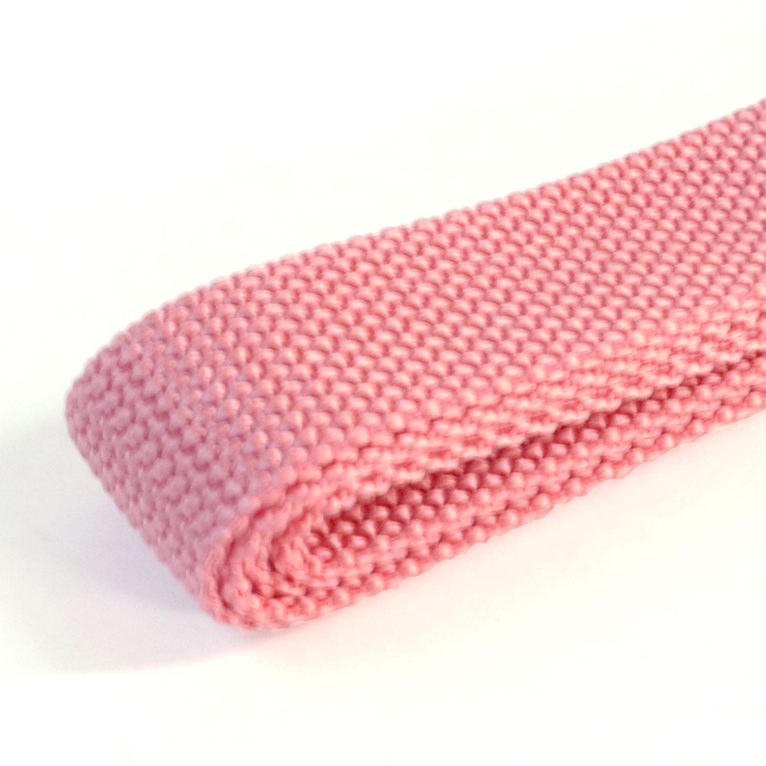 日本紐釦貿易 カラフルポリテープ 25㎜巾 1.6m サーモンピンク MHP25-387-12 （ご注文単位1巻）【直送品】