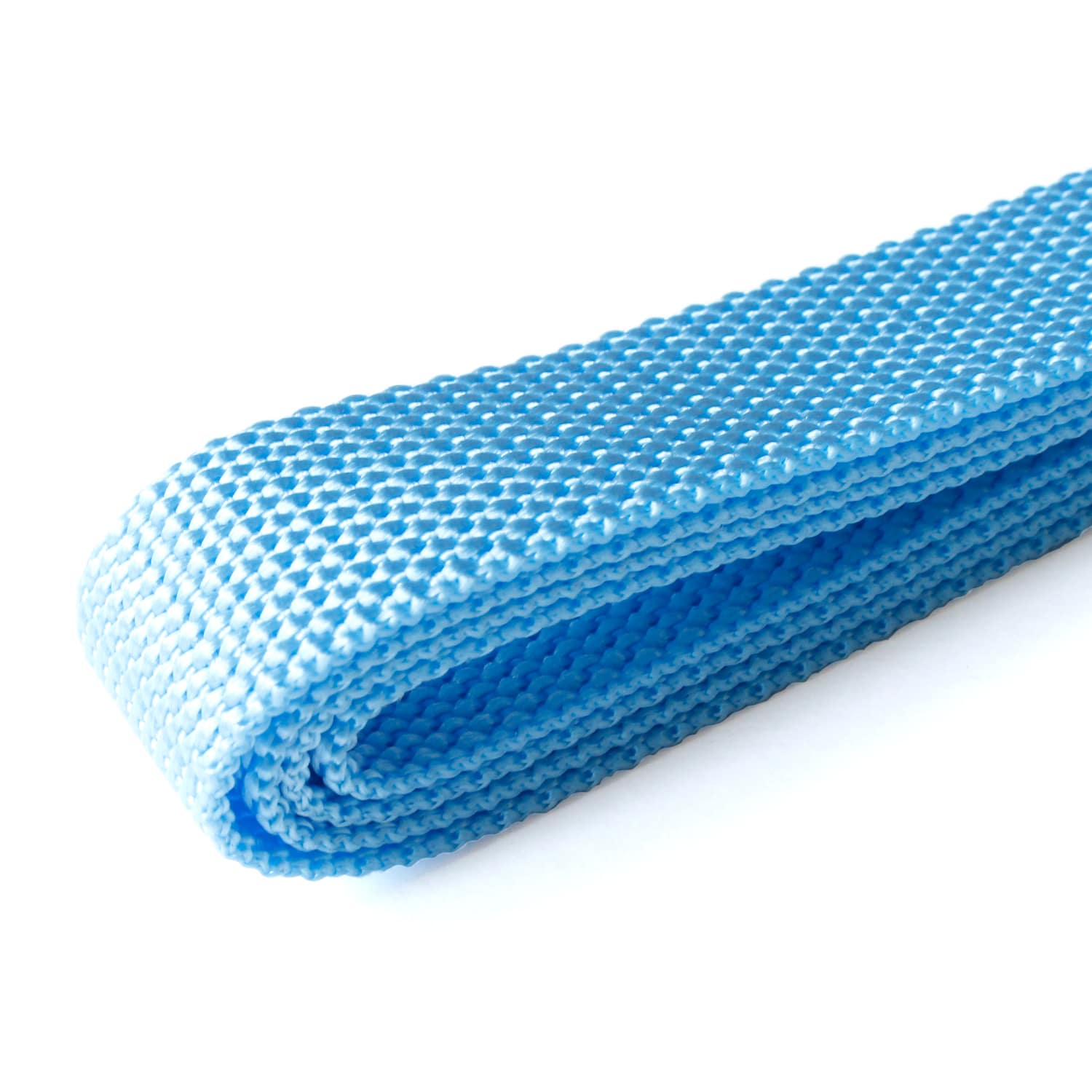 日本紐釦貿易 カラフルポリテープ 25㎜巾 1.6m フレンチブルー MHP25-387-22 （ご注文単位1巻）【直送品】