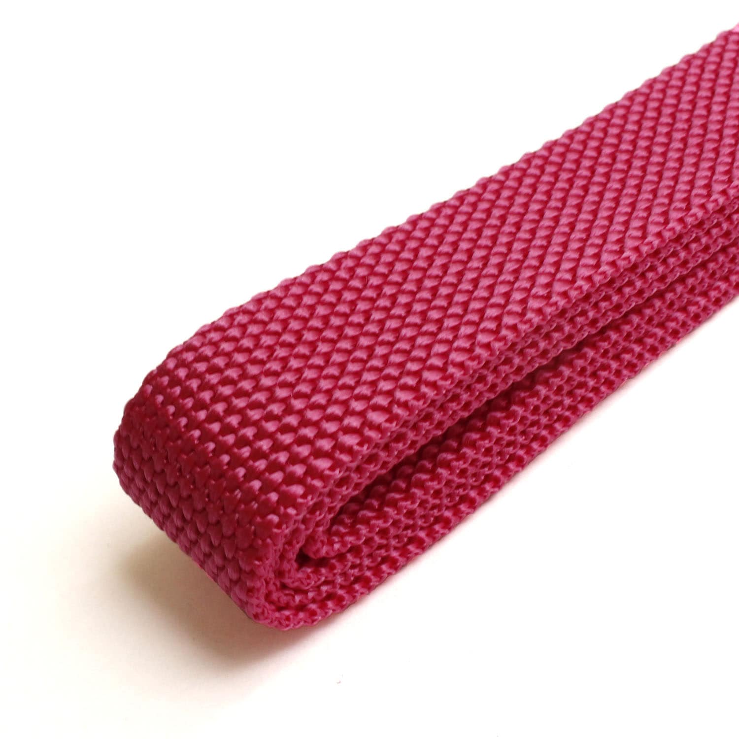 日本紐釦貿易 カラフルポリテープ 25㎜巾 1.6m チェリーピンク MHP25-387-42 （ご注文単位1巻）【直送品】